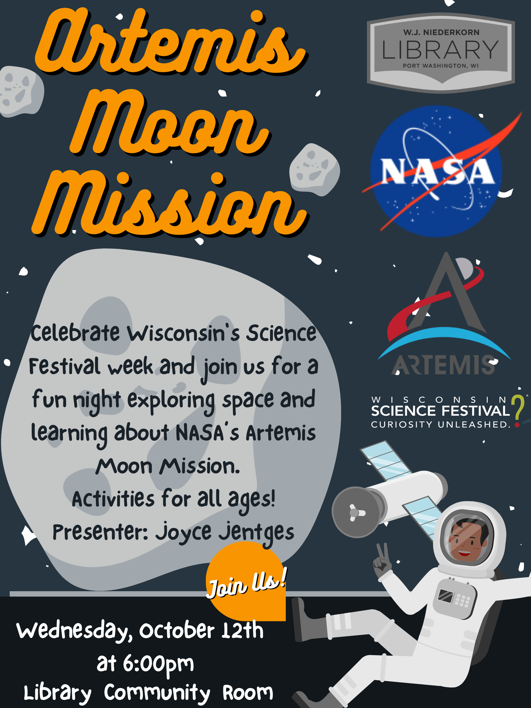Artemis Moon Mission Poster