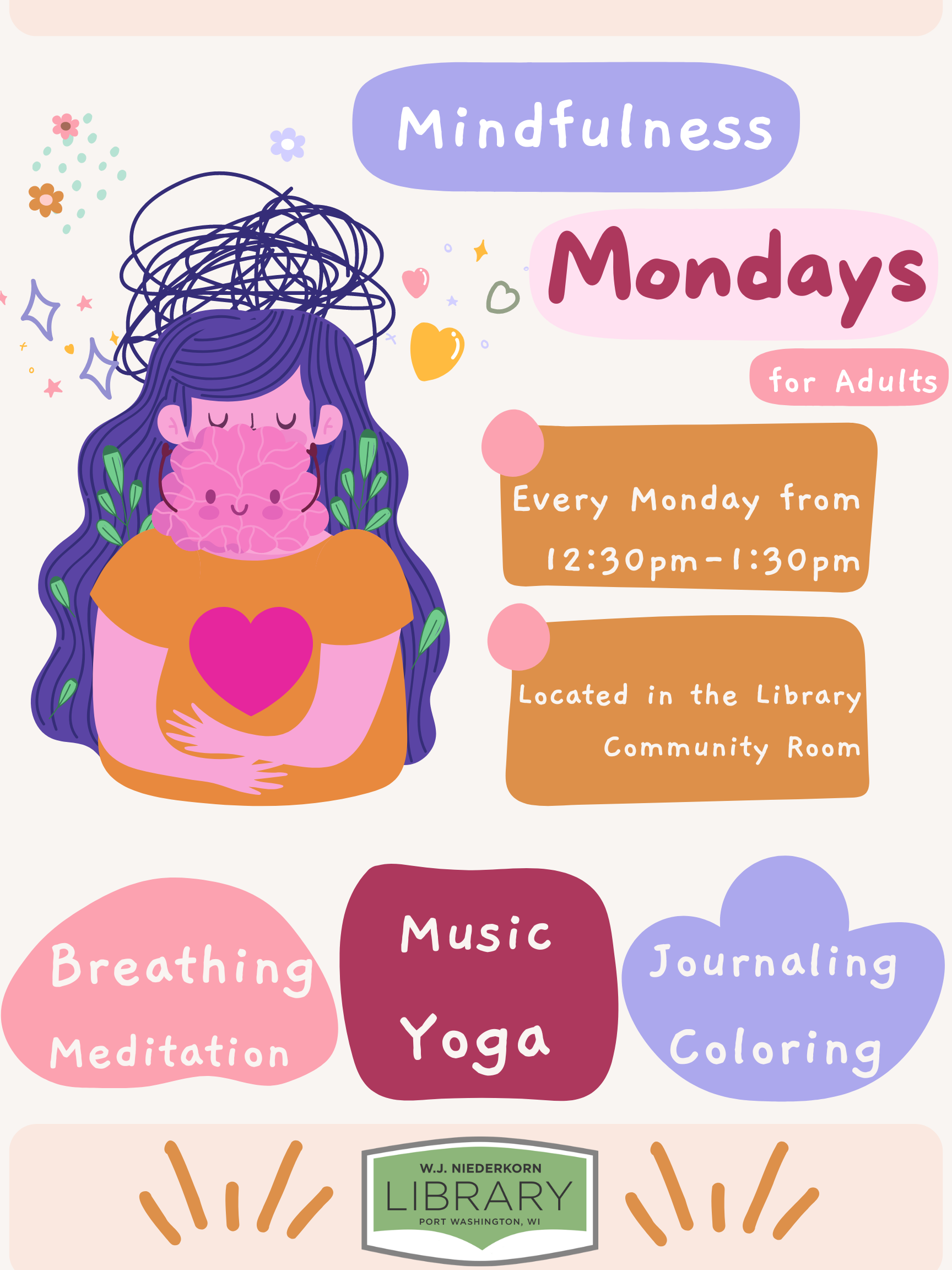 Mindfulness Monday Poster